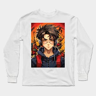 Explosive Beats, Anime Long Sleeve T-Shirt